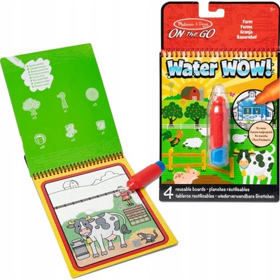 Vodní omalovánka Water Wow! Farma Melissa & Doug Kreativní omalovánka