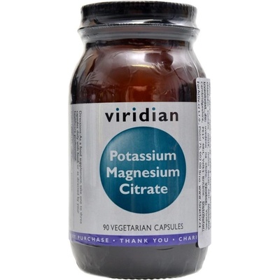 Viridian Potassium Magnesium citrate 90 kapsúl