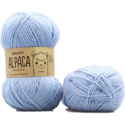 Drops Alpaca UNI 6205 světlá modrá