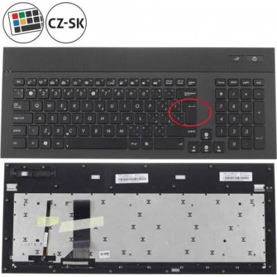 Asus G74JH klávesnice