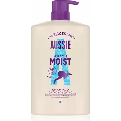 Aussie Miracle Moist hydratačný šampón pre suché a poškodené
