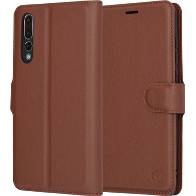 Techsuit Leather Folio puzdro pre Huawei P20 Pro – hnedé KF2323640