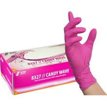 Nitras Nitrilové rukavice magenta CANDY 100 ks XS 6