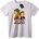 NOONEBRAND Тениска Simpsons градски стил - L, White