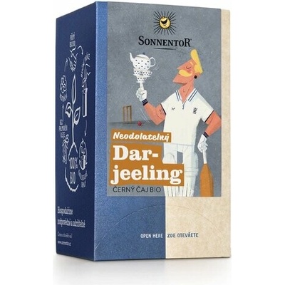 Sonnentor BIO čierny čaj Neodolateľný Darjeeling 18 vreciek