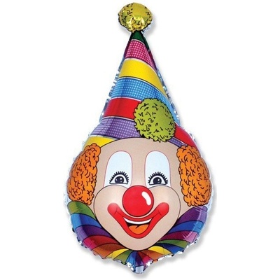 Balón fóliový 70 cm Klaun