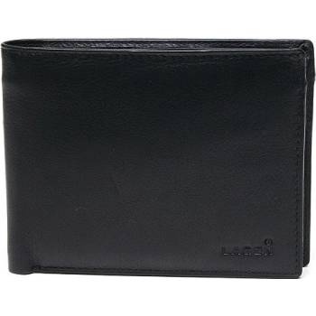 Lagen pánska kožená peňaženka Black W 8053
