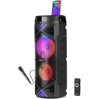 Media Tech Přenosný karaoke Bluetooth reproduktor FUNBOX KEG PRO MT3182 s mikrofonem