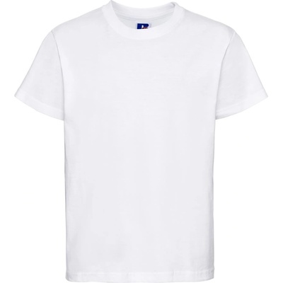 Russell Athletic 180B / Детска тениска с къс ръкав, 100% памук - бяла 116 (10180B001a4)