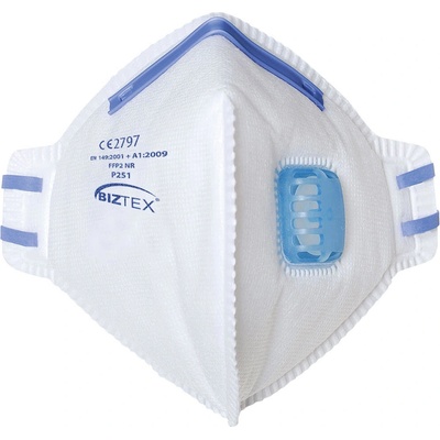 PORTWEST P251 FFP2 / Skládací respirátor s výdechovým ventilkem 20 ks