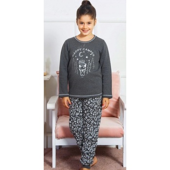 Dětské pyžamo 1F0452 šedé