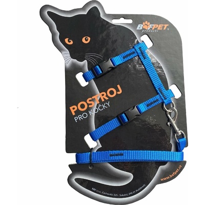 Bafpet Set CAT kšír + vodítko 120 cm 19 - 26 cm 24 - 37 cm – Zboží Dáma