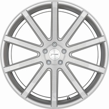 Corspeed Deville 10,5x22 5x112 ET40 silver brushed surface trim white