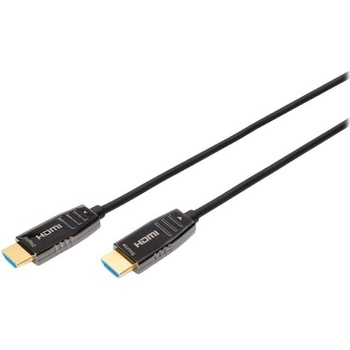 ASSMANN DIGITUS HDMI AOC Hybrid оптичен кабел UHD 8K 20m черен (AK-330126-200-S)