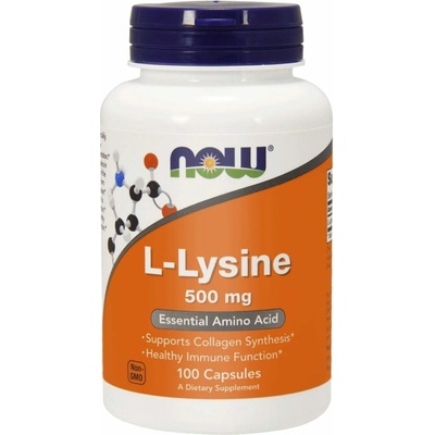 NOW Foods L-Lysine 100 kapsúl