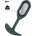 ToyJoy Buttocks The Champ Weighted Plug Grey