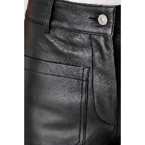 Victoria Beckham панталон дамски от кожа Alina (1226LTR006243E)