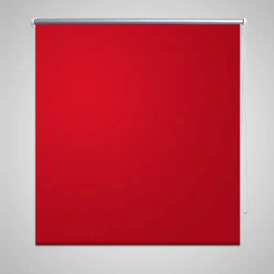 vidaXL Руло щора 160 х 175 см, цвят червен (240140)