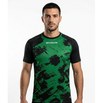 Shirt Art Interlock M/C Verde/Nero