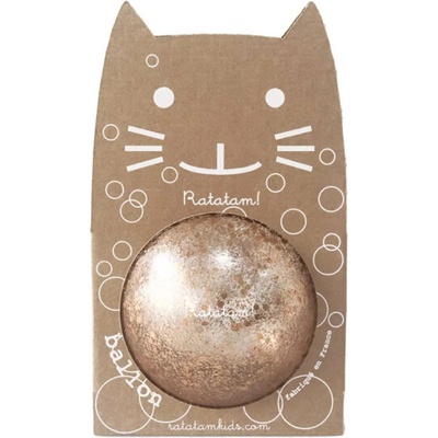 Třpytivý míč Ratatam Cat bubble copper ball