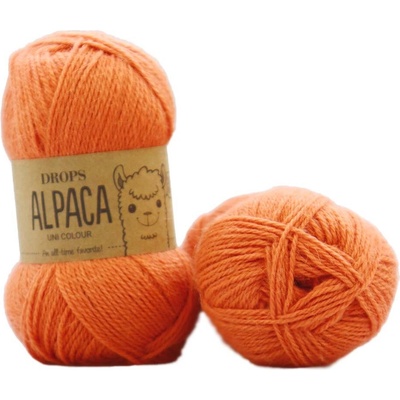 Drops Alpaca UNI 2915 pomerančová
