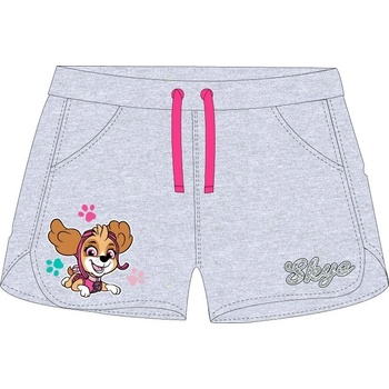 EPlus dívčí kraťasy Paw Patrol Skye šedé