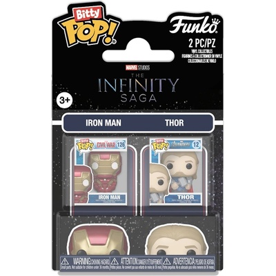 Funko Комплект мини фигури Funko Bitty POP! Marvel: The Infinity Saga - Iron Man & Thor (111528)