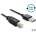 Delock кабел EASY-USB 2.0 Type-A мъжки USB 2.0 Type-B мъжки 2 м черен 83359 (83359)