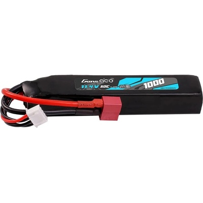 Gens Ace Gens ACE Li-Pol baterie HV 11 4V 1000mAh 50C T-Dean Buffer stick – Zboží Dáma