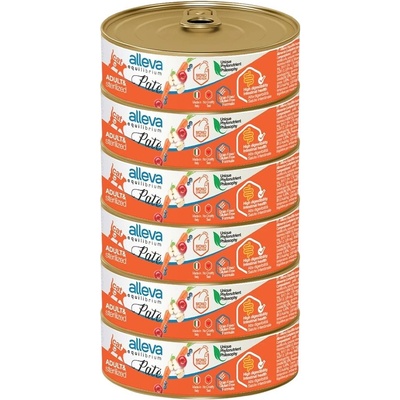Alleva EQUILIBRIUM Paté Cat Sterilized chicken 6 x 85 г