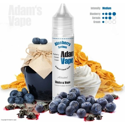 Adams Vape Shake & Vape Blueberry Serious 10 ml