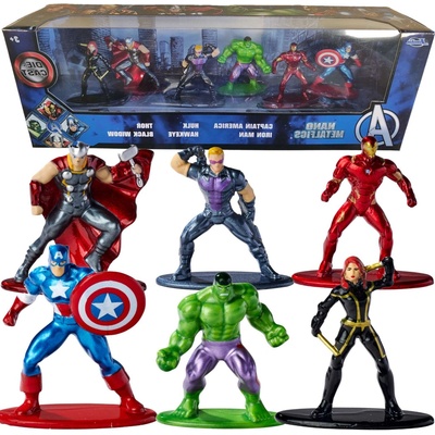 Jada Marvel Avengers Kovové nano 6 ks