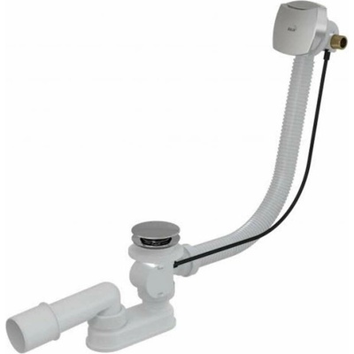 ALCAPLAST - Sifon vanový napouštěcí 60cm chrom/kov A564KM1 A564KM1