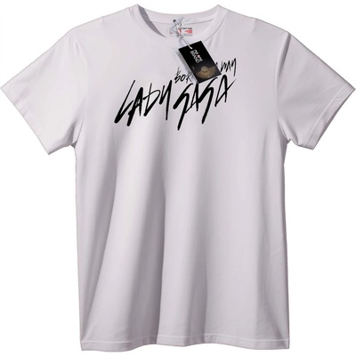NOONEBRAND Тениска Подпис на Lady Gaga - 7XL, Black