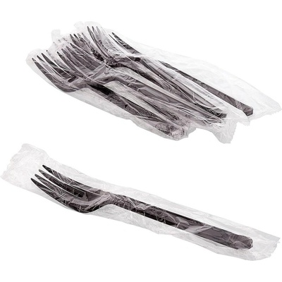 Вилица единично опакована ЧЕРНА 100 бр (Р-292124)