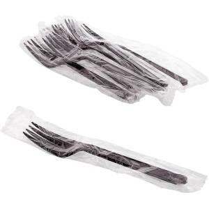  Вилица единично опакована ЧЕРНА 100 бр (Р-292124)