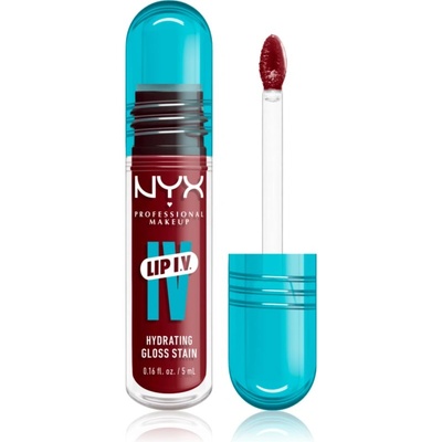 NYX Cosmetics Lip IV дълготраен гланц за устни с хидратиращ ефект цвят 13 - CRANBERRY SPLASH 5ml
