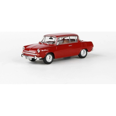 Abrex Auto Škoda 1100MBX 1969Červená Rubínová 1:43