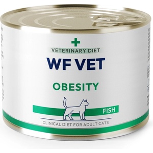WF VET за котки с наднормено тегло, риба 200 г