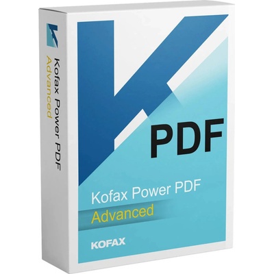 Kofax Power PDF Advanced 5.1 (1 zariadenie / Lifetime) (4523-PD50) (Elektronická licencia)