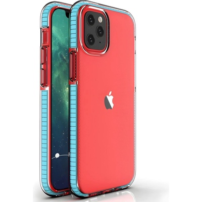 Apple Pокривало Spring clear TPU за Apple iPhone 12 Pro - Тюркоазен KP8644