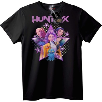 NOONEBRAND Тениска HUNTEX Герои - 2XL, Black