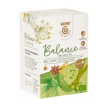 Gepa Bio bylinný wellness čaj Balance 20 x 1,5 g