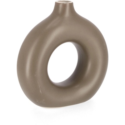 Bizzotto ДЕКОРАТИВНА ВАЗА odino 23cm КАФЯВА (0500424)