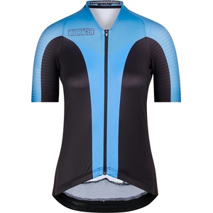 Bioracer Дамска фланелка с къс ръкав за колоездене Bioracer Women's Icon Jersey Cycling jersey - Block Pacific Blue (156-1891-0212)