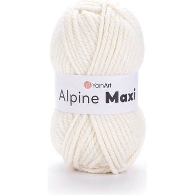 Yarn Art příze Alpine Maxi 662 smetanová