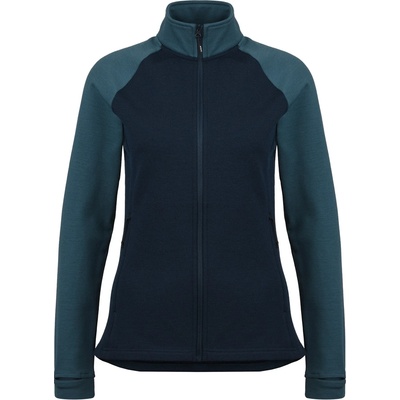 Stoic Дамско поларено яке Stoic Women's MerinoFleece335 KuolpaSt. Jacket Fleece jacket - Dark Navy / Deep Sea Blue - размер XXL (105-5555-0216)
