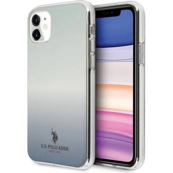 U. S. Polo Assn Калъф US Polo Pattern Collection за iPhone 11, Blue (KXG0016049)