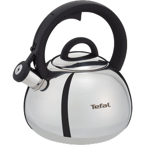 Tefal Чайник за котлон DUETTO+ 2, 5 l, сребърен, неръждаема стомана, Tefal (TEF3110601823)