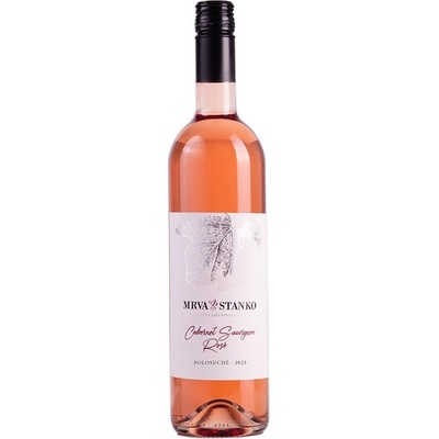 Mrva & Stanko Cabernet Sauvignon Rosé polosuché 2023 12,5% 0,75 l (čistá fľaša)